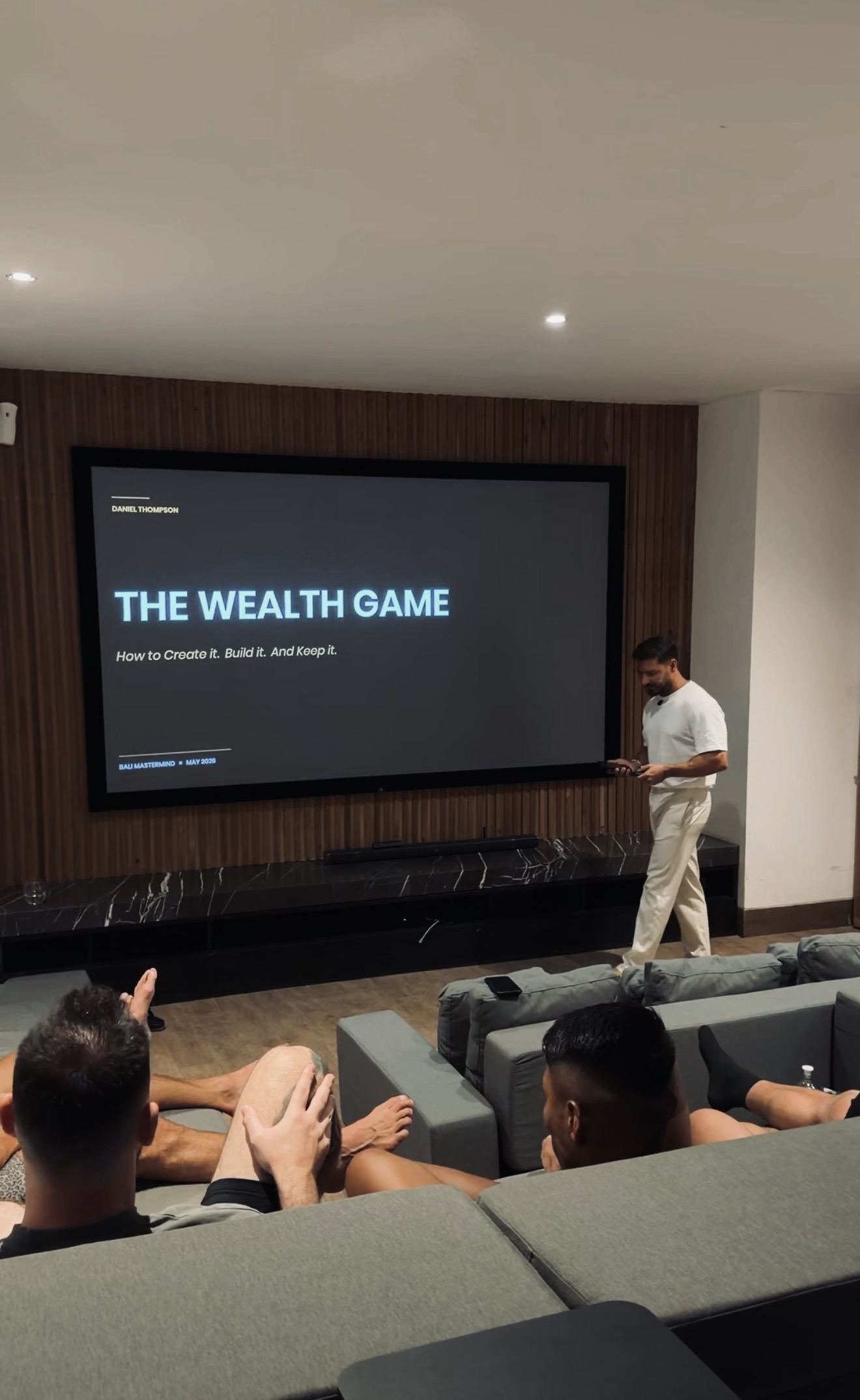 The Wealth Game session